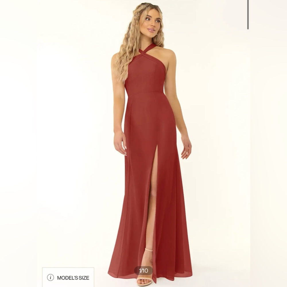 Terracotta Bridesmaid Dress